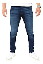 Pantalón Skinny Modelo 4 Azul Obscuro Liso