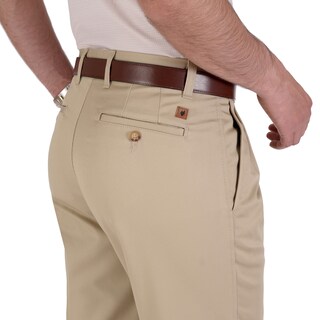 Foto 1 | Foto 1 | Pantalón Casual Yale Con Pinzas Regular Fit Nanotex 0726 Arena