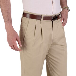 Foto 2 | Foto 2 | Pantalón Casual Yale Con Pinzas Regular Fit Nanotex 0726 Arena