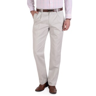 Foto 4 | Foto 4 | Pantalón Casual Yale Con Pinzas Regular Fit Nanotex 0726 Paja