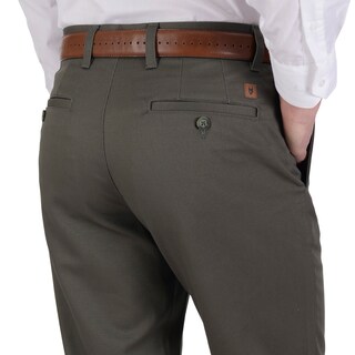 Foto 4 | Foto 4 | Pantalón Casual Nanotex Yale Regular Fit 0726 Verde Cemento
