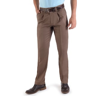 Foto 1 | Foto 1 | Pantalón Casual Yale Con Pinzas Regular Fit Nanotex 0726 Tabaco