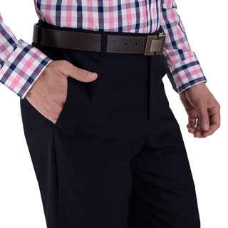 Foto 3 | Foto 3 | Pantalón De Vestir Yale Sin Pinzas Regular Fit Cintura Ajustable 1768 Azul Marino
