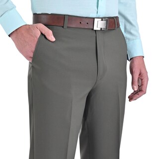 Foto 3 | Foto 3 | Pantalon De Vestir Sansabelt Regular Fit B202 Verde Cemento