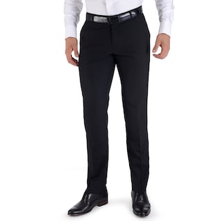 Foto 1 | Foto 1 | Pantalón De Vestir Yale Sin Pinzas Slim Fit 1768 Negro