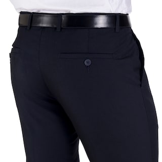 Foto 4 | Foto 4 | Pantalón De Vestir Yale Sin Pinzas Slim Fit 1768 Azul Marino