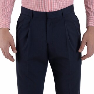 Foto 3 | Foto 3 | Pantalón De Vestir Yale Con Pinzas Classic Fit 0342 Marino