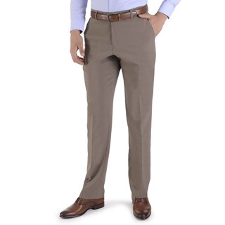 Foto 1 | Foto 1 | Pantalón De Vestir Sin Pinzas Classic Fit 1268 Kaki