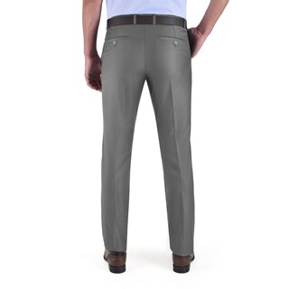 Foto 2 | Foto 2 | Pantalón De Vestir Yale Sin Pinzas Cintura Ajustable Modern Slim Fit 2402 Gris Oxford