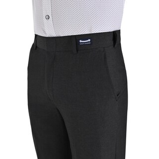 Foto 4 | Foto 4 | Pantalon De Vestir Sansabelt Slim Fit Cintura Ajustable 1768 Gris Oxford