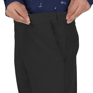 Foto 3 | Foto 3 | Pantalón De Vestir Yale Boys Sin Pinzas 1768 Gris Oxford