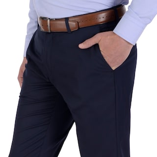 Foto 4 | Foto 4 | Pantalón De Vestir Yale Sin Pinzas Slim Fit 0422 Azul Marino