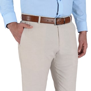 Foto 3 | Foto 3 | Pantalón De Vestir Yale Sin Pinzas Modern Slim Fit 0476 Arena