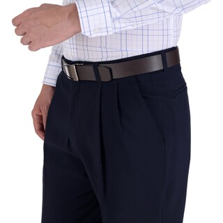Foto 3 | Foto 3 | Pantalón De Vestir Yale Con Pinzas Classic Fit 1268 Marino