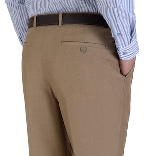 Foto 4 | Foto 4 | Pantalón De Vestir Yale Con Pinzas Classic Fit 1768 Kaki