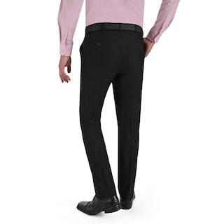 Foto 2 | Foto 2 | Pantalon De Vestir Sansabelt Slim Fit Cintura Ajustable 1768 Negro