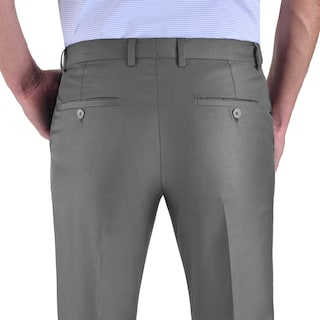 Foto 4 | Foto 4 | Pantalón De Vestir Yale Sin Pinzas Cintura Ajustable Modern Slim Fit 2402 Gris Oxford