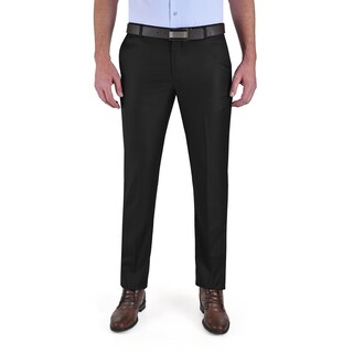 Foto 1 | Foto 1 | Pantalón De Vestir Yale Sin Pinzas Cintura Ajustable Modern Slim Fit 2402 Negro