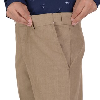 Foto 3 | Foto 3 | Pantalón De Vestir Yale Boys Sin Pinzas 1768 Beige