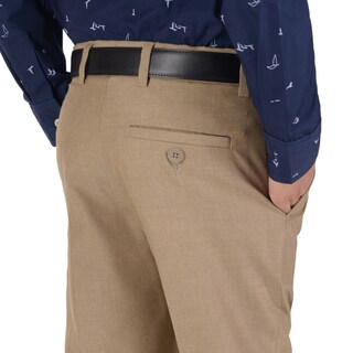 Foto 4 | Foto 4 | Pantalón De Vestir Yale Boys Sin Pinzas 1768 Beige