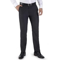 Pantalón De Vestir Yale Collection Sin Pinzas Slim Fit 1768 Gris Oxford