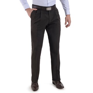 Foto 1 | Foto 1 | Pantalón De Vestir Yale Con Pinzas Classic Fit 1268 Café