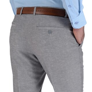 Foto 4 | Foto 4 | Pantalón De Vestir Yale Sin Pinzas Modern Slim Fit 0476 Gris