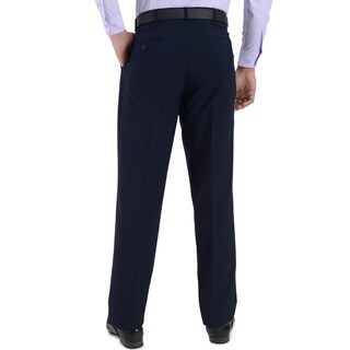 Foto 2 | Foto 2 | Pantalon De Vestir Sansabelt Regular Fit Con Pinzas B202 Marino