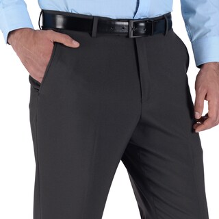 Foto 3 | Foto 3 | Pantalón De Vestir Sin Pinzas Classic Fit 1268 Gris Oxford