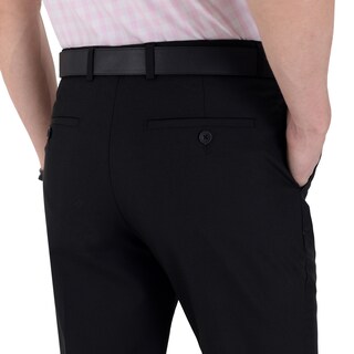 Foto 2 | Foto 2 | Pantalón De Vestir Yale Sin Pinzas Regular Fit Cintura Ajustable 1768 Negro