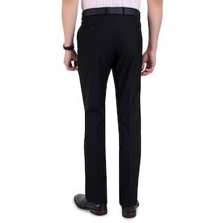 Foto 4 | Foto 4 | Pantalón De Vestir Yale Sin Pinzas Regular Fit Cintura Ajustable 1768 Negro