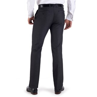 Foto 2 | Foto 2 | Pantalón De Vestir Yale Sin Pinzas Slim Fit 1768 Gris Oxford