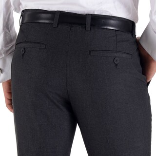Foto 4 | Foto 4 | Pantalón De Vestir Yale Sin Pinzas Slim Fit 1768 Gris Oxford