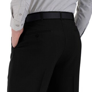 Foto 4 | Foto 4 | Pantalon De Vestir Sansabelt Regular Fit Con Pinzas B202 Negro