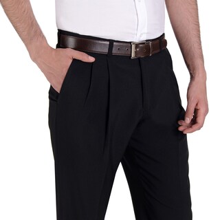 Foto 3 | Foto 3 | Pantalón De Vestir Yale Con Pinzas Classic Fit 1268 Negro