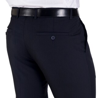 Foto 4 | Foto 4 | Pantalón De Vestir Yale Sin Pinzas Slim Fit 1768 Azul Marino
