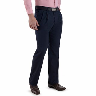 Foto 1 | Foto 1 | Pantalón De Vestir Yale Con Pinzas Classic Fit 0342 Marino