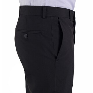 Foto 4 | Foto 4 | Pantalón De Vestir Yale Con Pinzas Classic Fit 1768 Negro