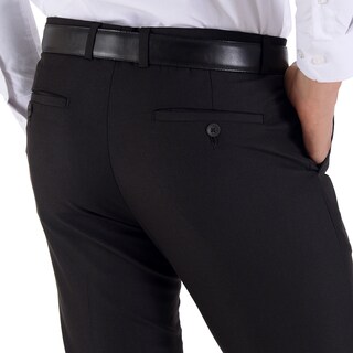 Foto 2 | Foto 2 | Pantalón De Vestir Yale Sin Pinzas Slim Fit 1768 Café
