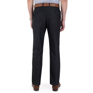 Foto 2 | Foto 2 | Pantalón De Vestir Yale Sin Pinzas Regular Fit Cintura Ajustable 1768 Gris Oxford