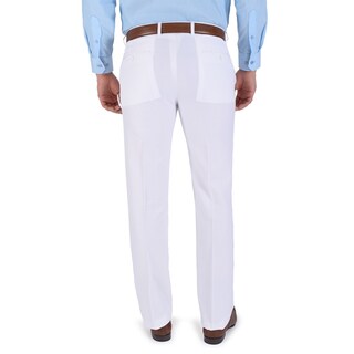 Foto 2 | Foto 2 | Pantalón De Vestir Yale Collection Sin Pinzas Slim Fit 1768 Blanco