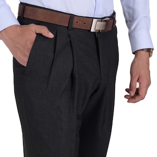 Foto 3 | Foto 3 | Pantalón De Vestir Yale Con Pinzas Classic Fit 1768 Gris Oxford