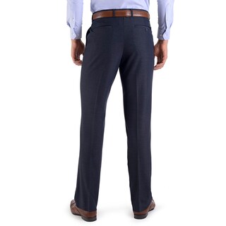 Foto 4 | Foto 4 | Pantalón De Vestir Yale Sin Pinzas Regular Fit 0451 Azul Marino