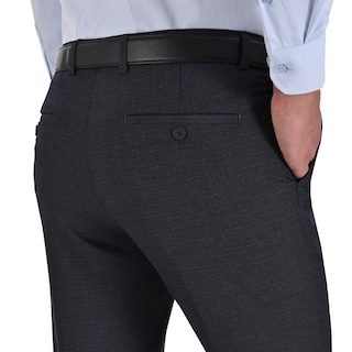 Foto 4 | Foto 4 | Pantalón De Vestir Yale Sin Pinzas Modern Slim Fit 0451 Azul Marino