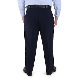 Foto 2 | Foto 2 | Pantalon De Vestir Sansabelt Regular Fit Tallas Extra B015 Marino