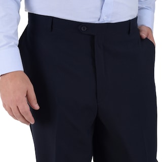 Foto 3 | Foto 3 | Pantalon De Vestir Sansabelt Regular Fit Tallas Extra B015 Marino