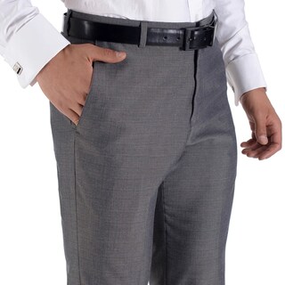 Foto 4 | Foto 4 | Pantalón De Vestir Yale Sin Pinzas Regular Fit 0451 Gris Oxford