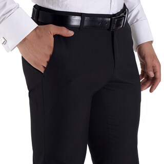 Foto 3 | Foto 3 | Pantalón De Vestir Yale Sin Pinzas Slim Fit 1768 Negro