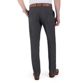 Foto 2 | Foto 2 | Pantalón De Vestir Yale Collection Sin Pinzas Slim Fit 0342 Gris Medio