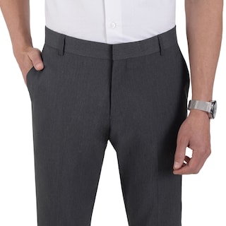 Foto 3 | Foto 3 | Pantalón De Vestir Yale Collection Sin Pinzas Slim Fit 0342 Gris Medio